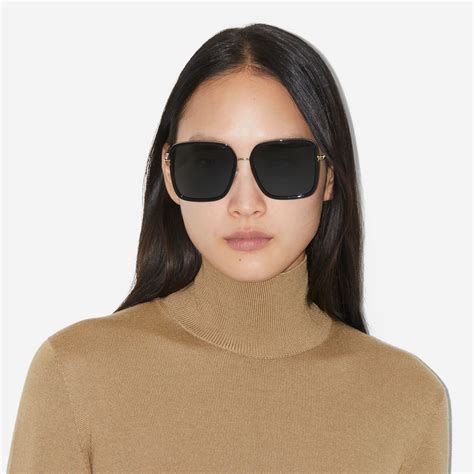 square gold frame sunglasses|square frame sunglasses women.